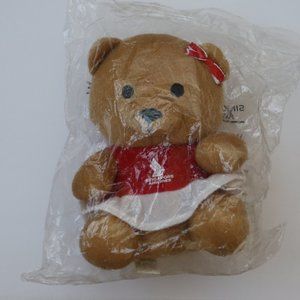 Singapore Airlines Red Teddy Bear Stuffed Toy